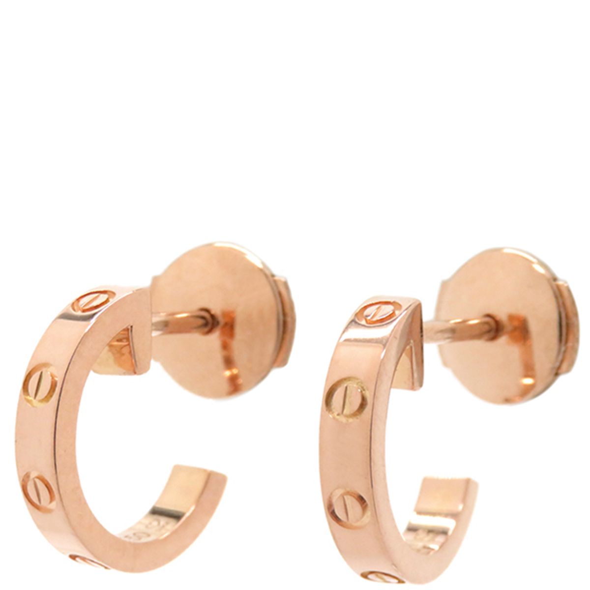 カルティエ Cartier ピアス ラブ LOVE フープピアス SM ミニラブ