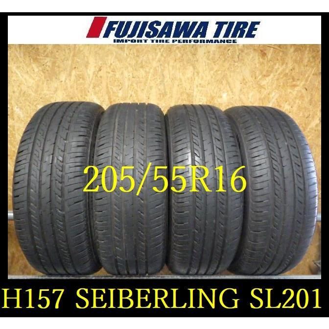 H157 R8208015 ◆ 製造 約8.5部山◆SEIBERLING SL201 BS ◆205 55R16◆4本