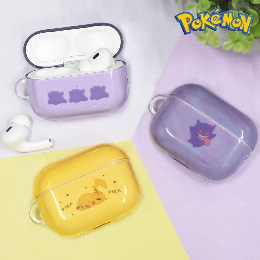 ポケモン Air Pods Pro ケース ピカチュウ メタモン ゲンガー TPU