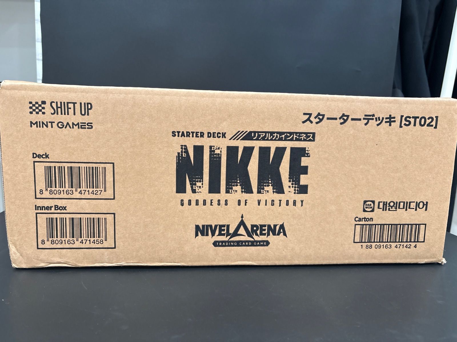 未開封1カートン】NIVEL ARENA 勝利の女神:NIKKE スターターデッキ