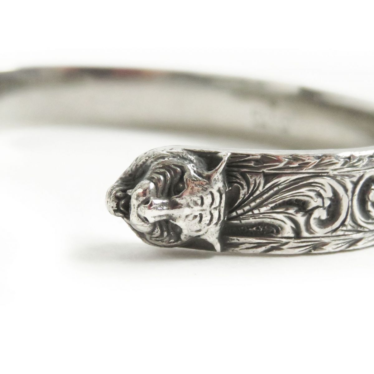 美品□GUCCI/グッチ キャットヘッド アラベスク 総柄 Ag925