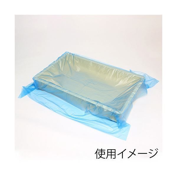  シモジマHEIKO 食品袋 片開きシート 900角 ブルー × その他 キッチンツール