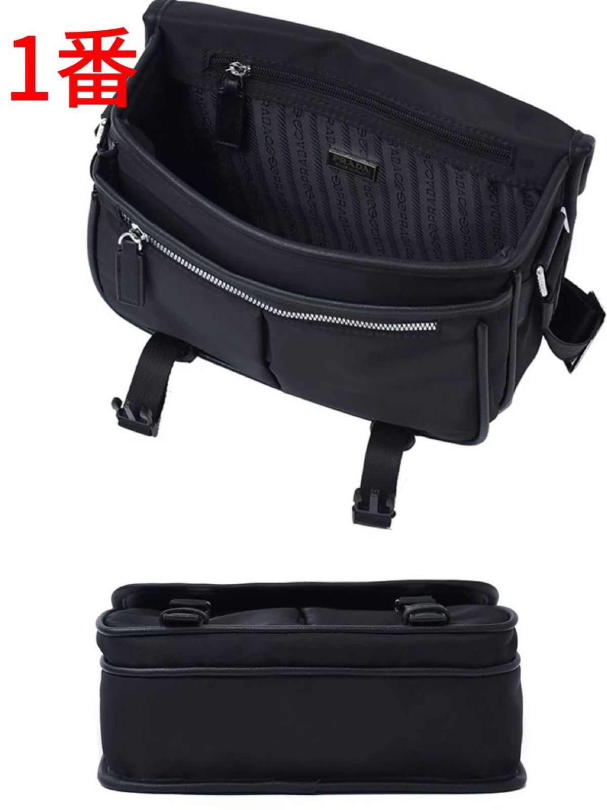 【超人気】PRADAプラダ　ポーチ　ノベルティショルダーバッグ ギフトボックス】【 限定大人気】 PRADA プラダ ノベルティ