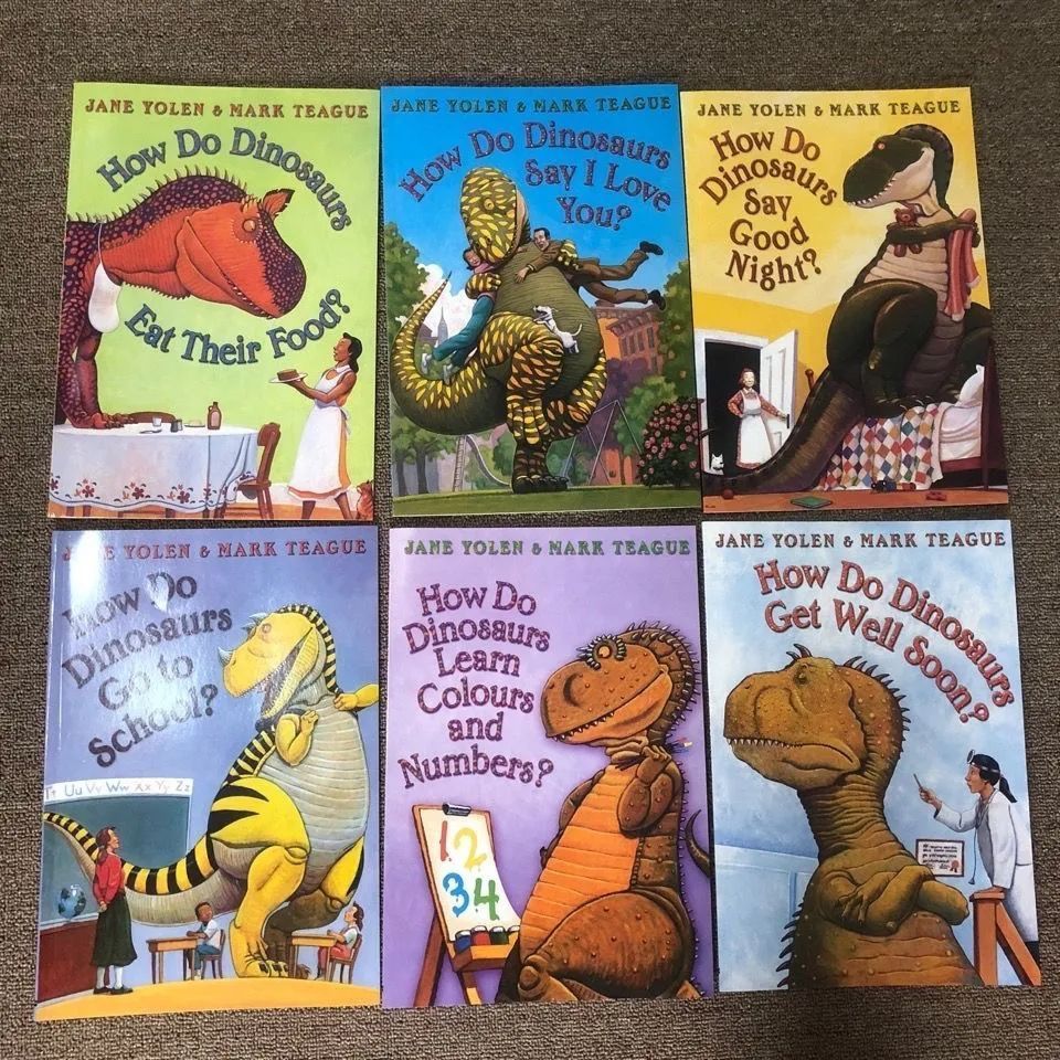 新品 恐竜 幼児英語 シリーズ dinosaurs 英語絵本 6冊セット