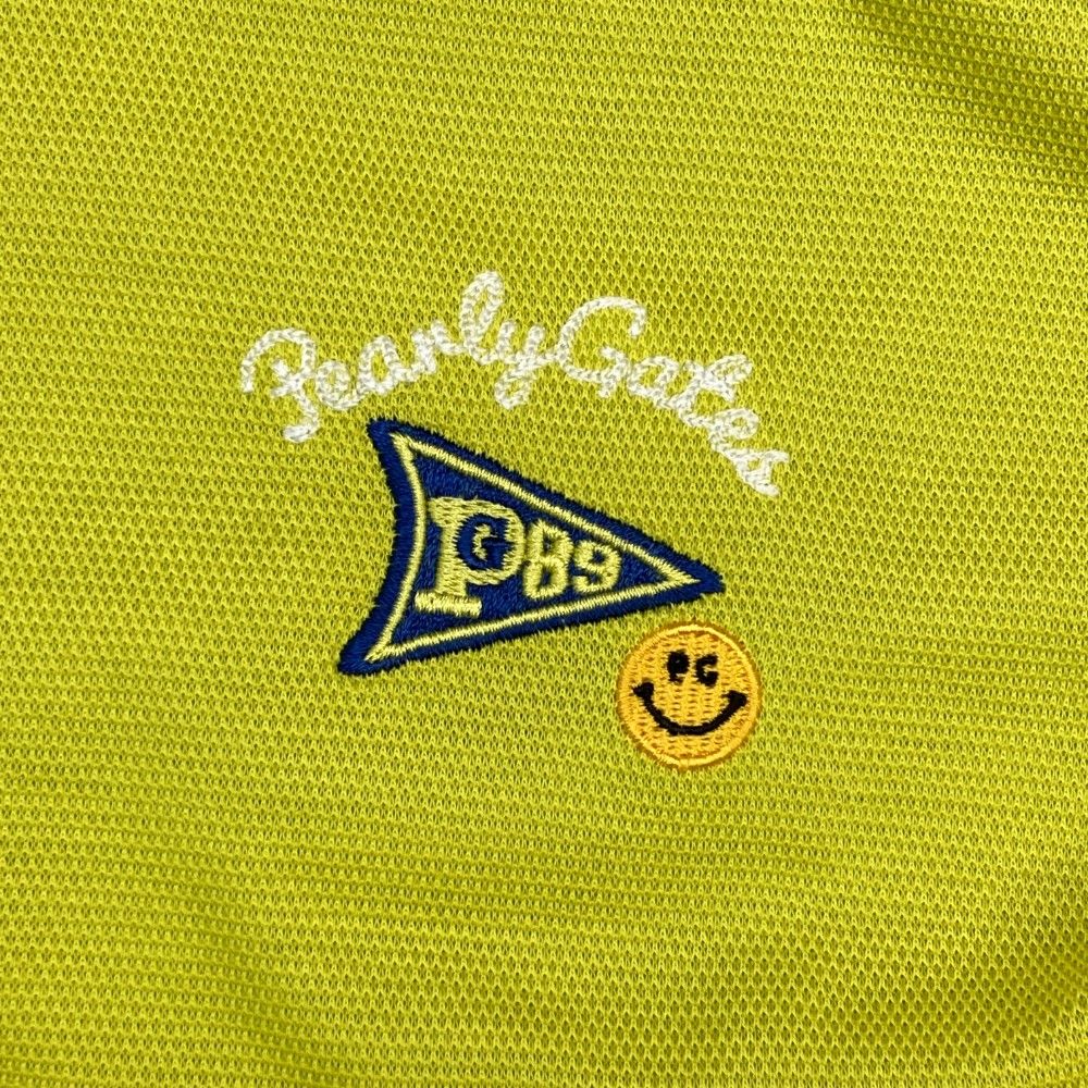 サイズ：4 PEARLY GATES パーリーゲイツ 半袖ポロシャツ イエロー系