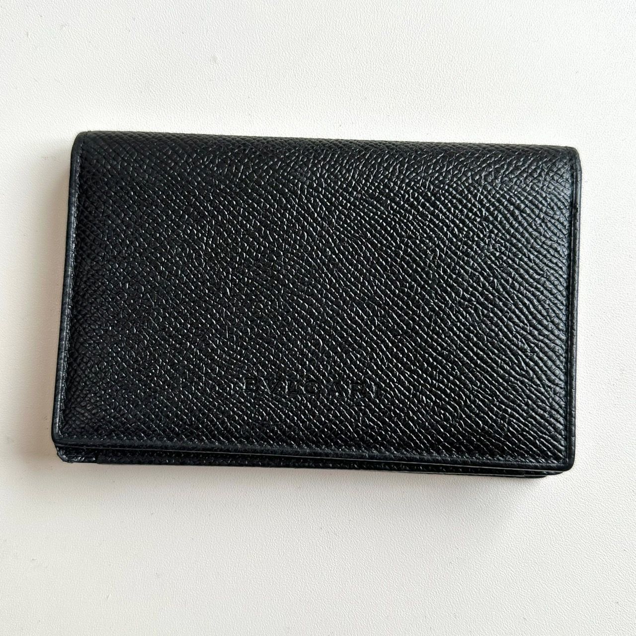 『超美品!』BVLGARI名刺入れ ブルガリ BVLGARI 名刺入れ ブラック 美品 - メルカリ