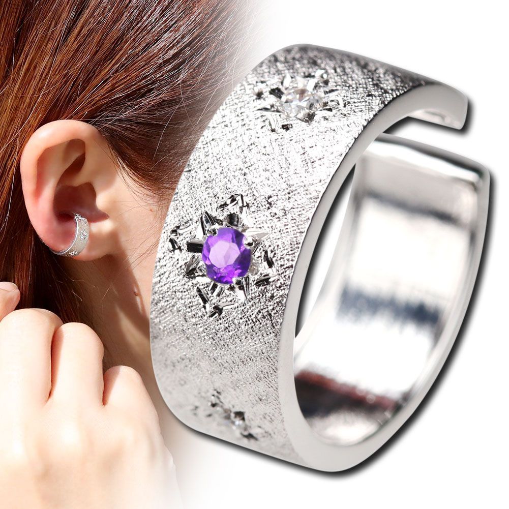 イヤーカフ イヤカフ イヤーカフス シルバー925 レディース 片耳用