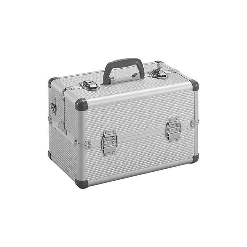 トラスコ中山 TRUSCO アルミケース 両開き シルバー 内寸352×207×H229mm TACR-37