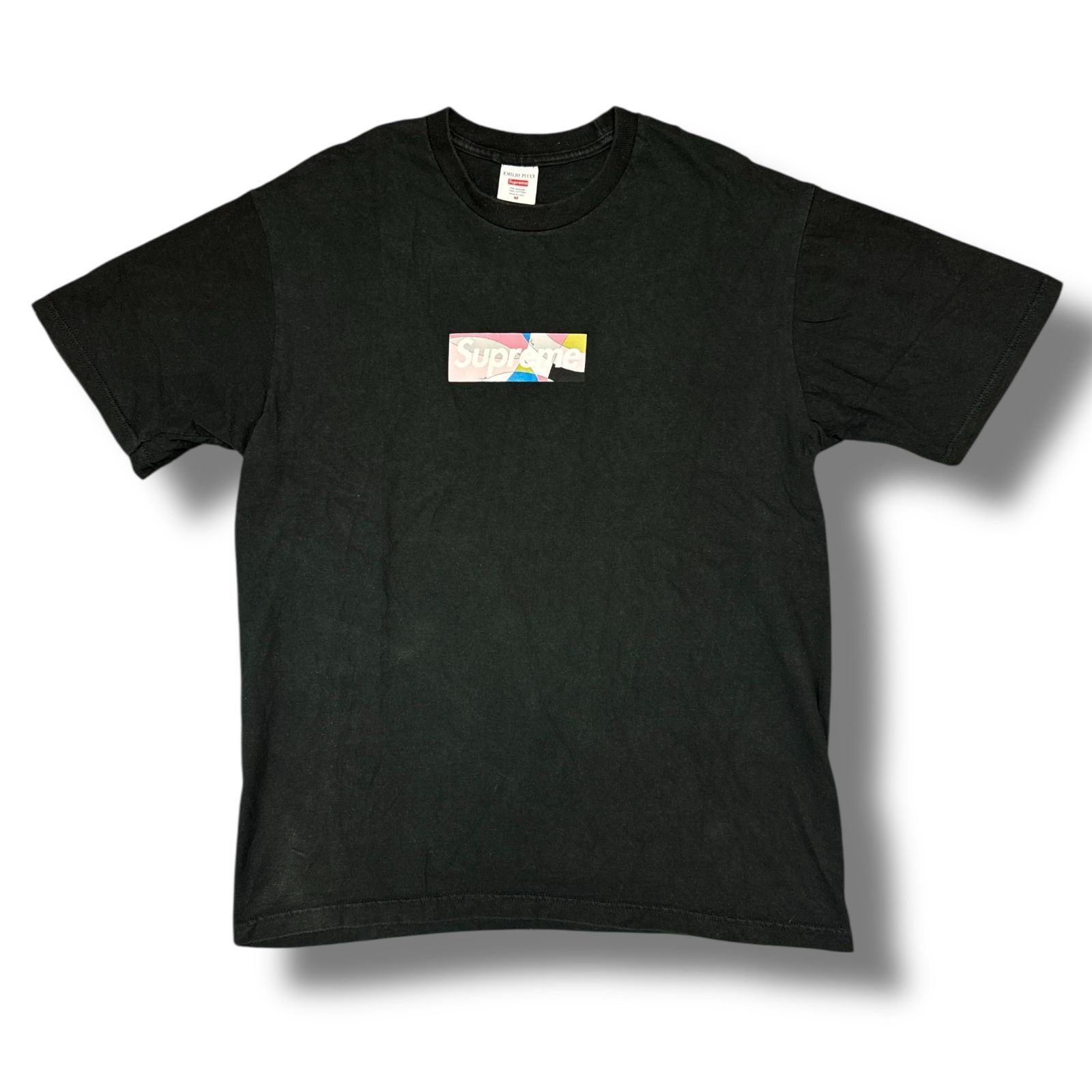 Supreme x Emilio Pucci ボックスロゴtee　M Supreme x Emilio Pucci ボックスロゴtee M Supreme x Emilio Pucci