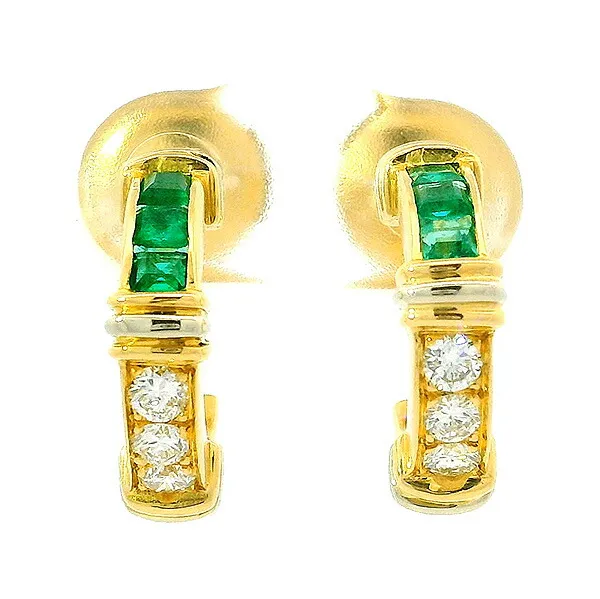 レア 美品 カルティエ コンテッサ エメラルド ダイヤ リング K18 指輪