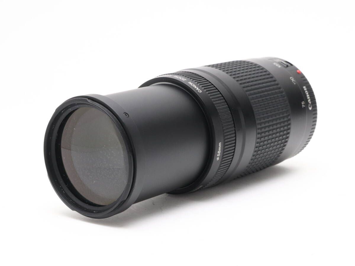 B+ (並品) Canon キヤノン EF 75-300mm F4-5.6 II 初期不良返品対応 