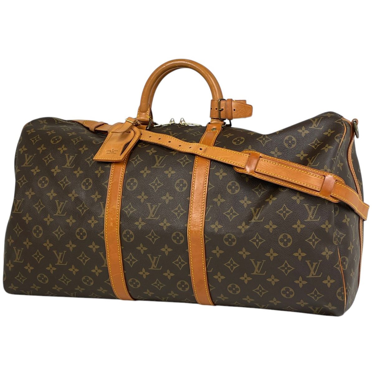 ルイ・ヴィトン Louis Vuitton キーポル バンドリエール 55 旅行