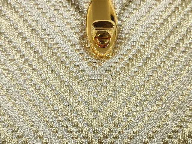 平和屋着物○和装小物 和装バッグ・草履セット 金銀糸 逸品 未