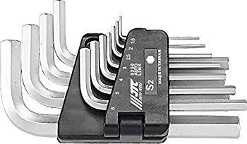 JTC 11PCS ショート六角レンチセット ミリ 六角棒 専用ホルダー付き JTC5350 2zzhgl6 非常に良い】JTC 11PCS ショート六角レンチセット ミリ 六角棒 専用