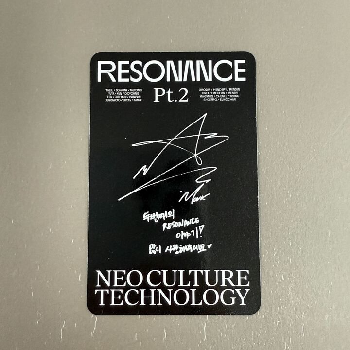 NCT マーク トレカ RESONANCE Pt.2 Arrival Ver. - メルカリ