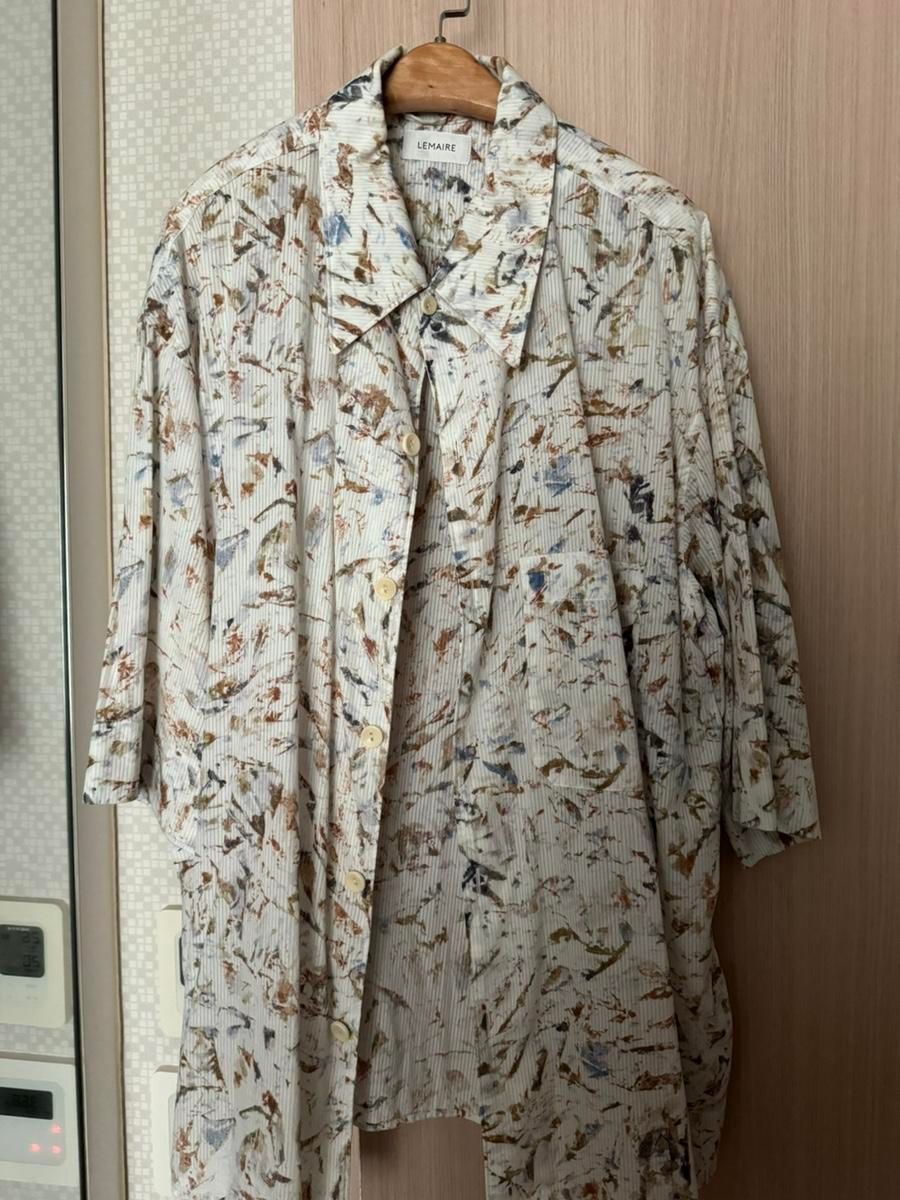 【雷市場（ポンジャン）商品韓国直送】LEMAIRE(ルメール) コンバーチブル マルチ カラー シャツ