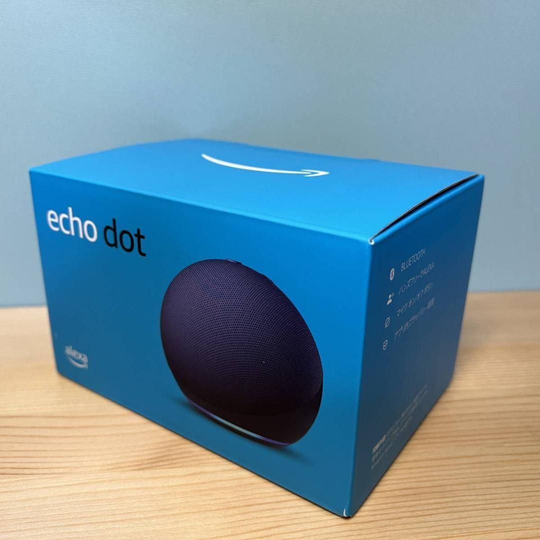 新品・未開封】Echo Dot 第5世代 - Alexaディープシーブルー - メルカリ
