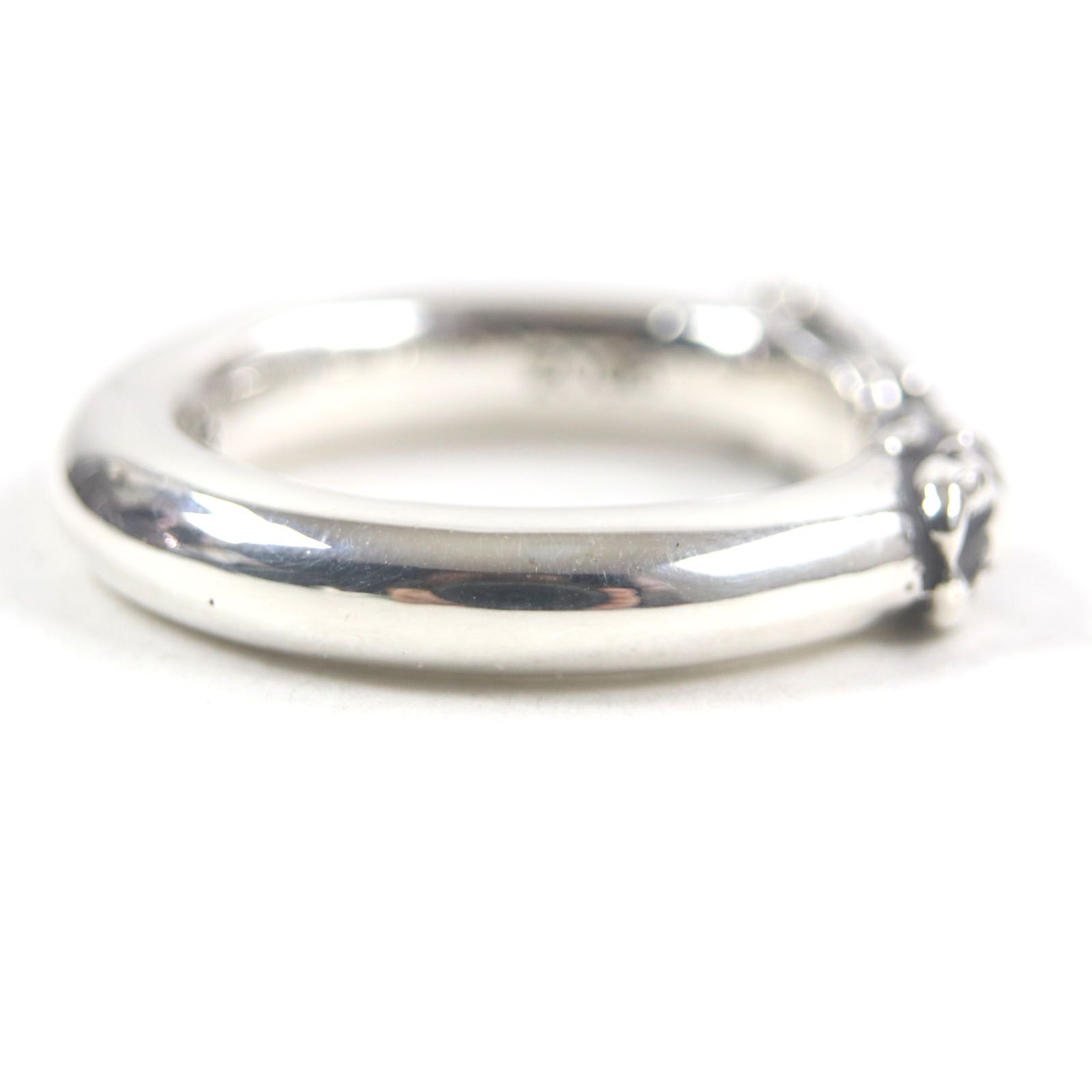 極美品▽CHROME HEARTS クロムハーツ ダブルドッグ 925 リング