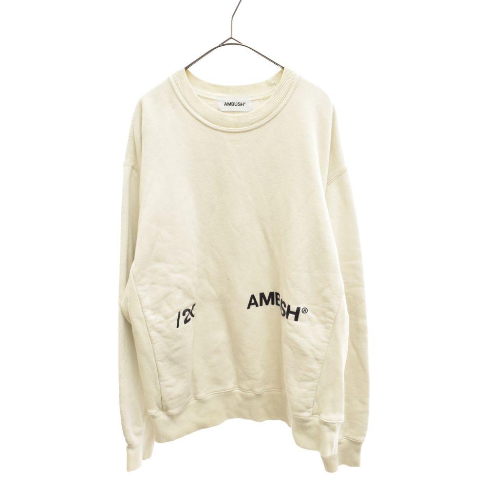 AMBUSH (アンブッシュ) CREWNECK SWEAT ロゴプリントクルーネック