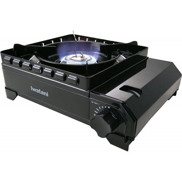 Iwatani イワタニ カセットフー カセットコンロ タフまる ブラック CB-ODX-1-BK 風に強い 岩谷 アウトドア