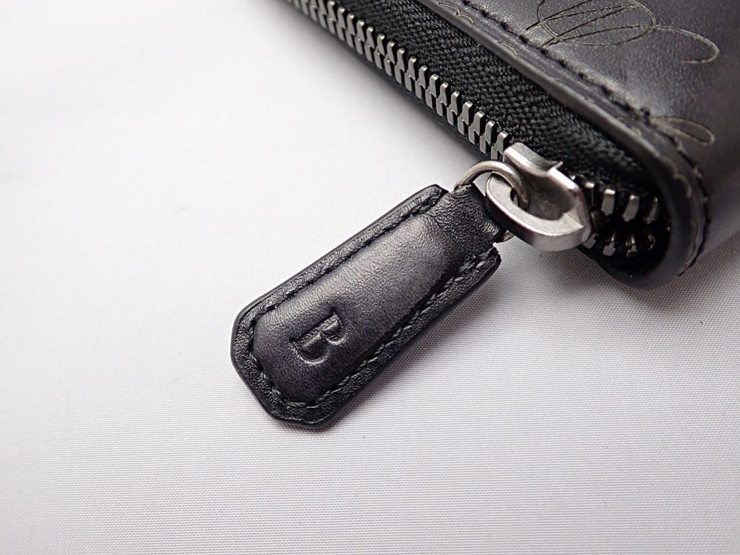 BERLUTI ベルルッティ イタウバ ネオ スクリットレザー ロングジップ ウォレット 長財布 ブラック 中古A- 【送料無料】 A-8604【質屋出品】 BERLUTI ベルルッティ イタウバ ネオ スクリットレザー ロングジップ