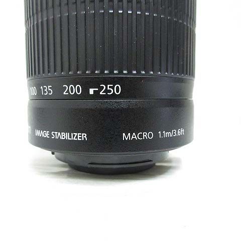 ショップ キャノン CANON 美品 ZOOM LENS EF-S 55-250mm 1:4-5.6 II 2