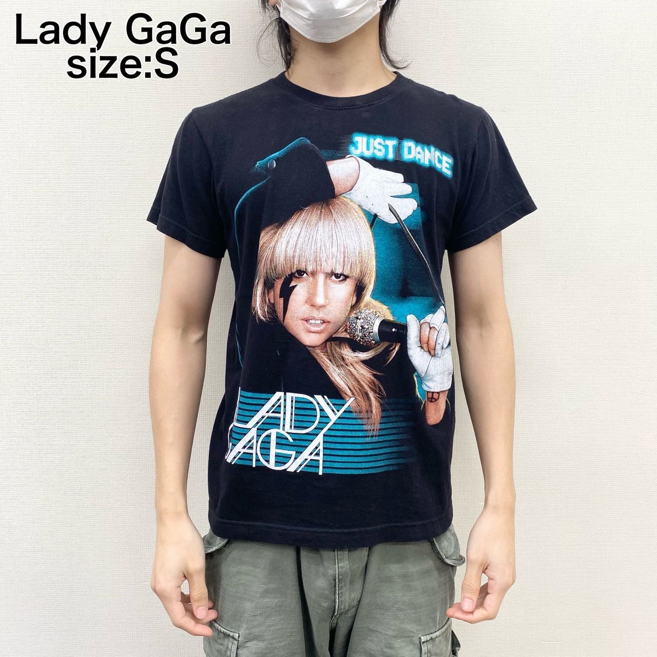 LADY GAGA レディガガ Ｔシャツ／black - Tシャツ