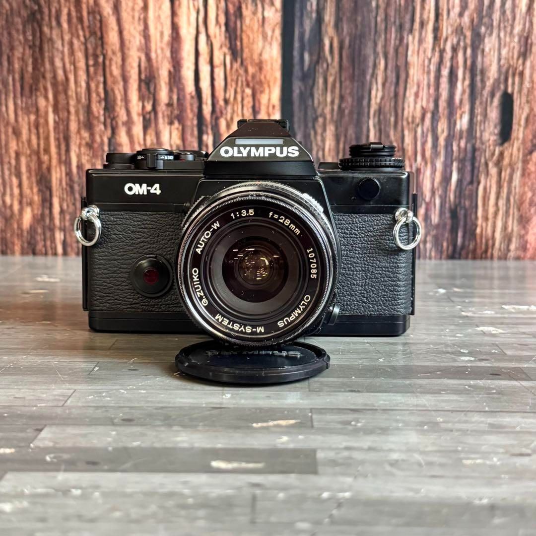 OLYMPUS オリンパス OM-4 レンズ 28mmのセット