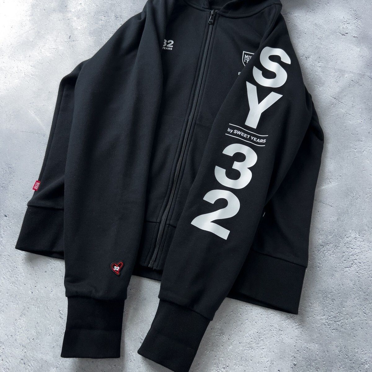 SY32 by SWEET YEARS / スウェット 上下 セットアップ ジップ