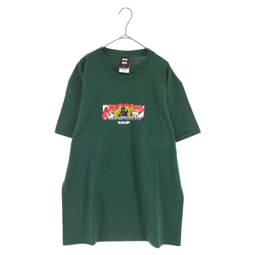 HUF ハフ メンズ Tシャツ ロゴTシャツ グリーン 緑 新品 未使用品 夏