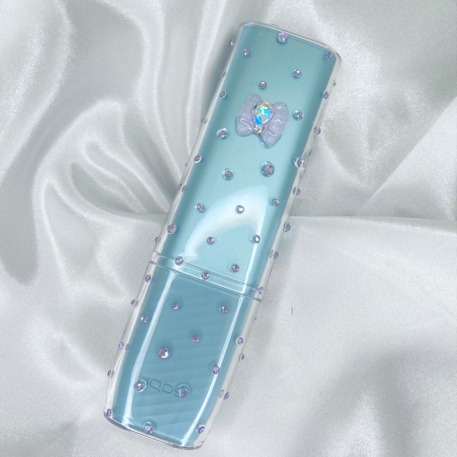 No.♡1紫】アイコスケースデコ イルマワンデコ iqos 電子タバコ