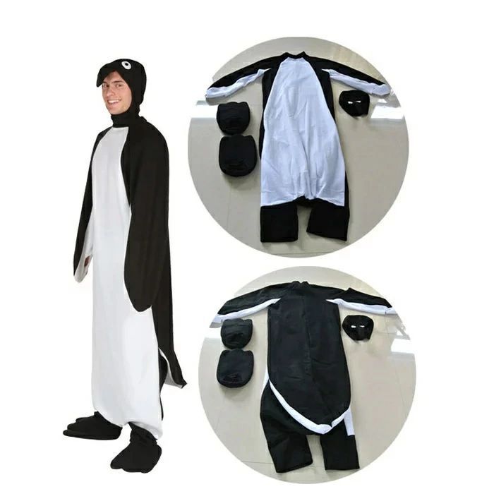 ハロウィン 衣装 大人 レディース メンズ 男女兼用 ペンギン 動物 アニマル 全身 ハロウィン コスプレ ハロウィン コスチューム 男性用 女