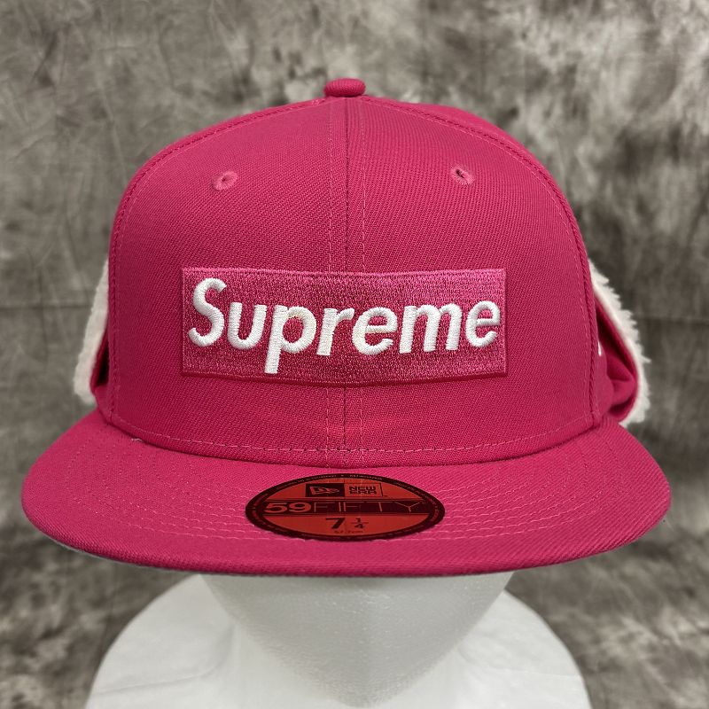 Supreme×NEW ERA シュプリーム×ニューエラ 21AW Earflap Box Logo Cap イヤーフラップボックスロゴキャップ