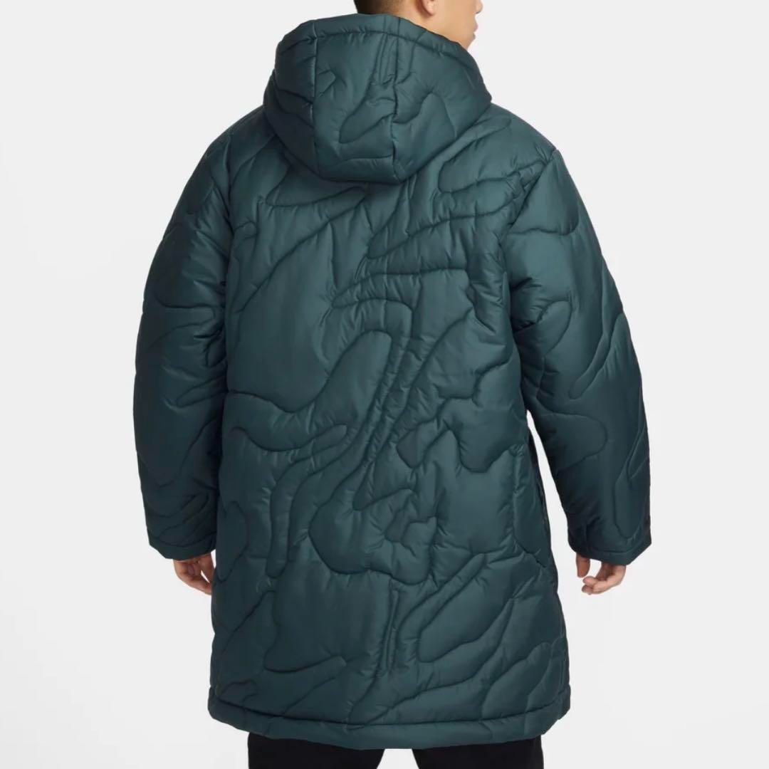 ナイキ Therma-FIT レペル サイドライン サッカージャケット 緑 M