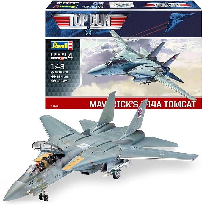 ドイツレベル 1/48 アメリカ海軍 F-14A トムキャット トップガン