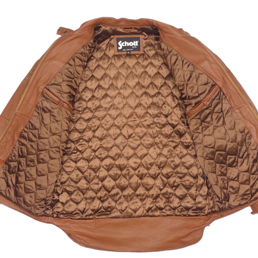 Schott 42 ショット XL ライダースジャケット シングル HH9533