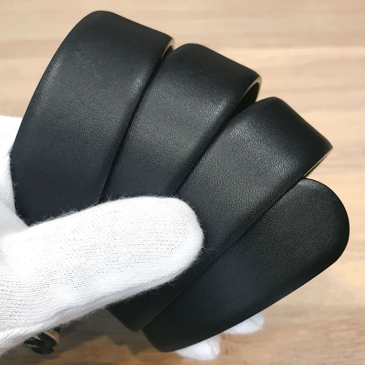 超美品】シャネル ココマーク レディース ベルト レザー ブラック