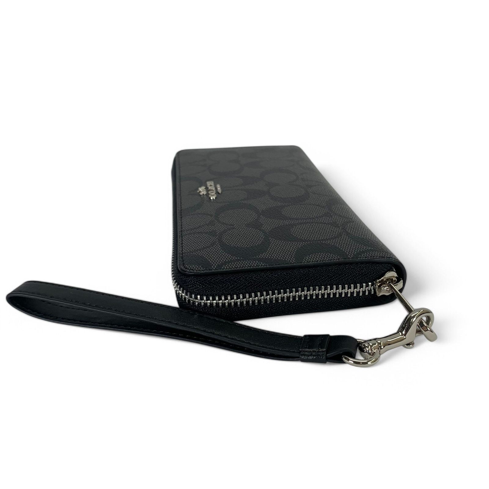 コーチ COACH 長財布 財布 ロング ジップ ストラップ付き ラウンド