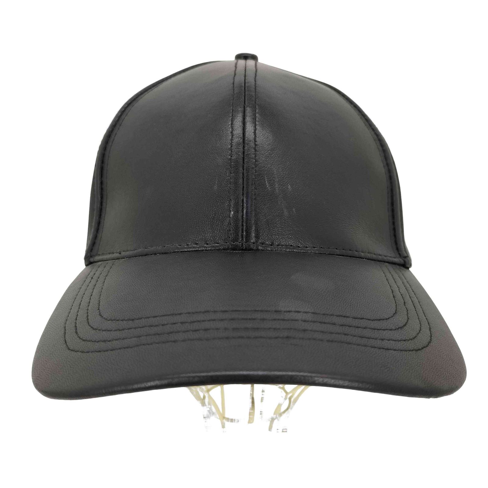 ZARA レザーキャップ ザラ ZARA フェイクレザーキャップ メンズ S-M (57cm) - メルカリ