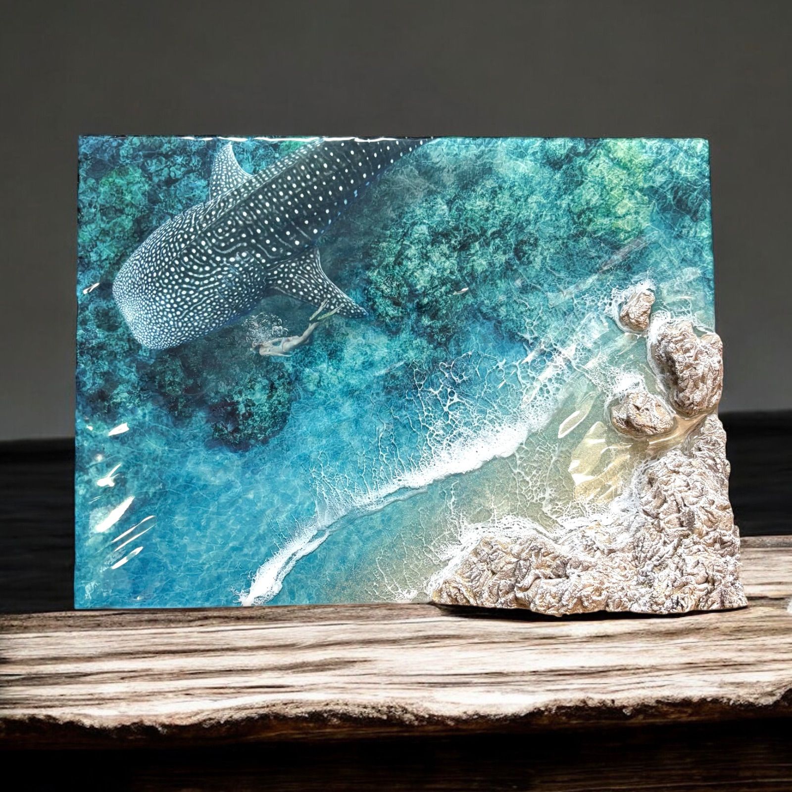 沖縄・石垣島】レジンアート手作り物販◇MINI Whale Shark ミニ
