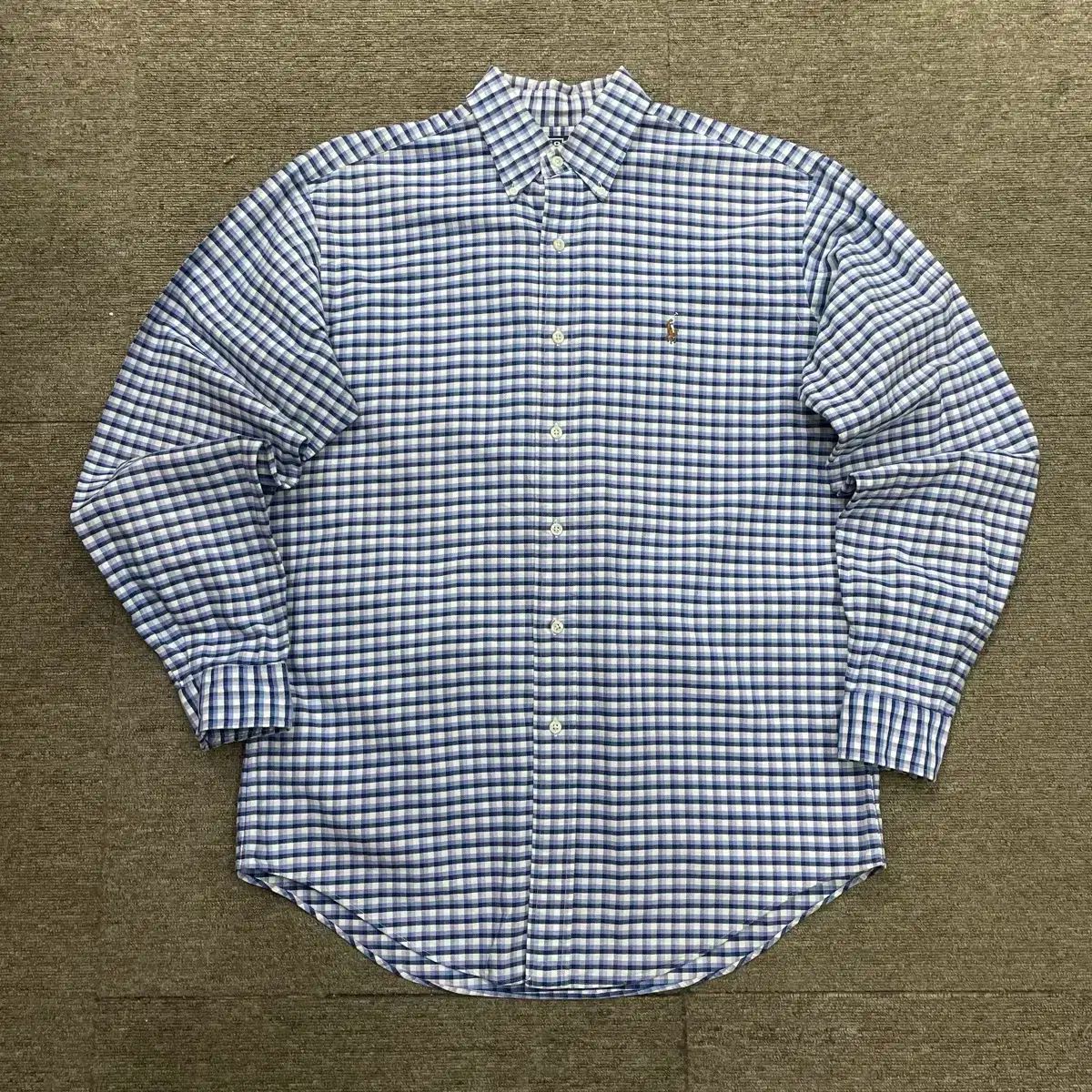 15 POLO ポロ Ralph Lauren ラルフローレン チェック シャツ ヤーマスフィット