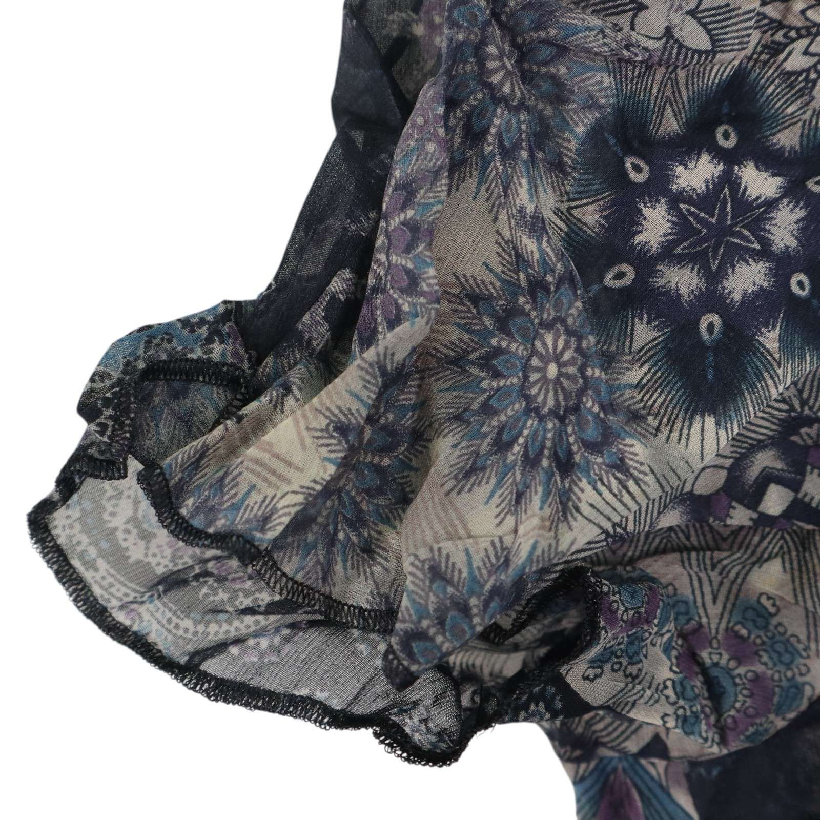 新品 未使用】 Gabardine K.T ギャバジン K.T 春夏☆ シルク 花