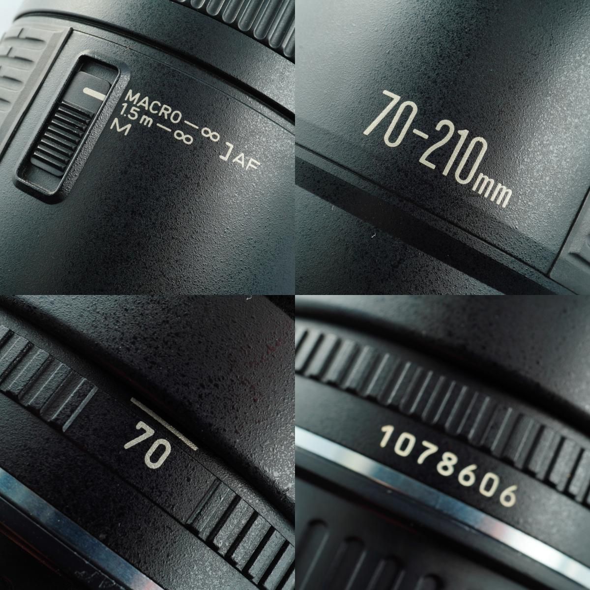 キヤノン EF 70-210mm F/4 ズームレンズ 【公式通販】