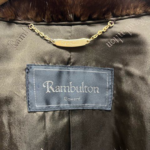 SAGAMINK サガミンク Rambulton ハーフコート 高級毛皮コート サガミンク SAGA MINK RAMBULTON ONWARD オンワード ミンク MINK 毛皮