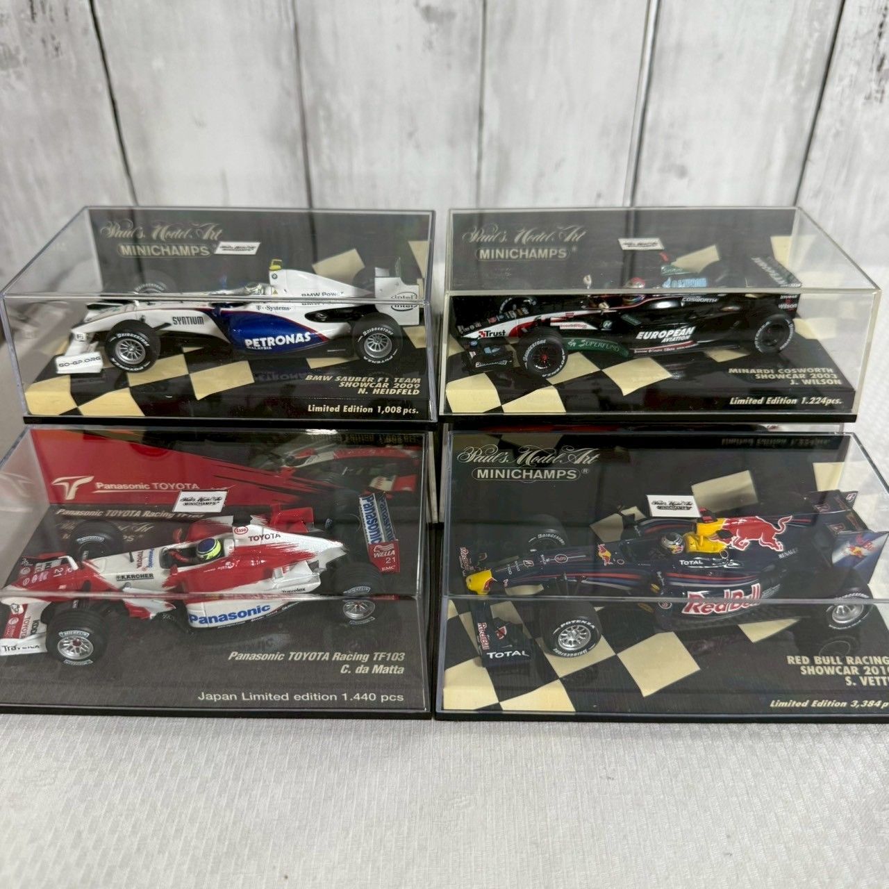 MINICHAMPS BRUMM IXO ミニカー 4台セット MINICHAMPS BRUMM IXO ミニカー 4台セット