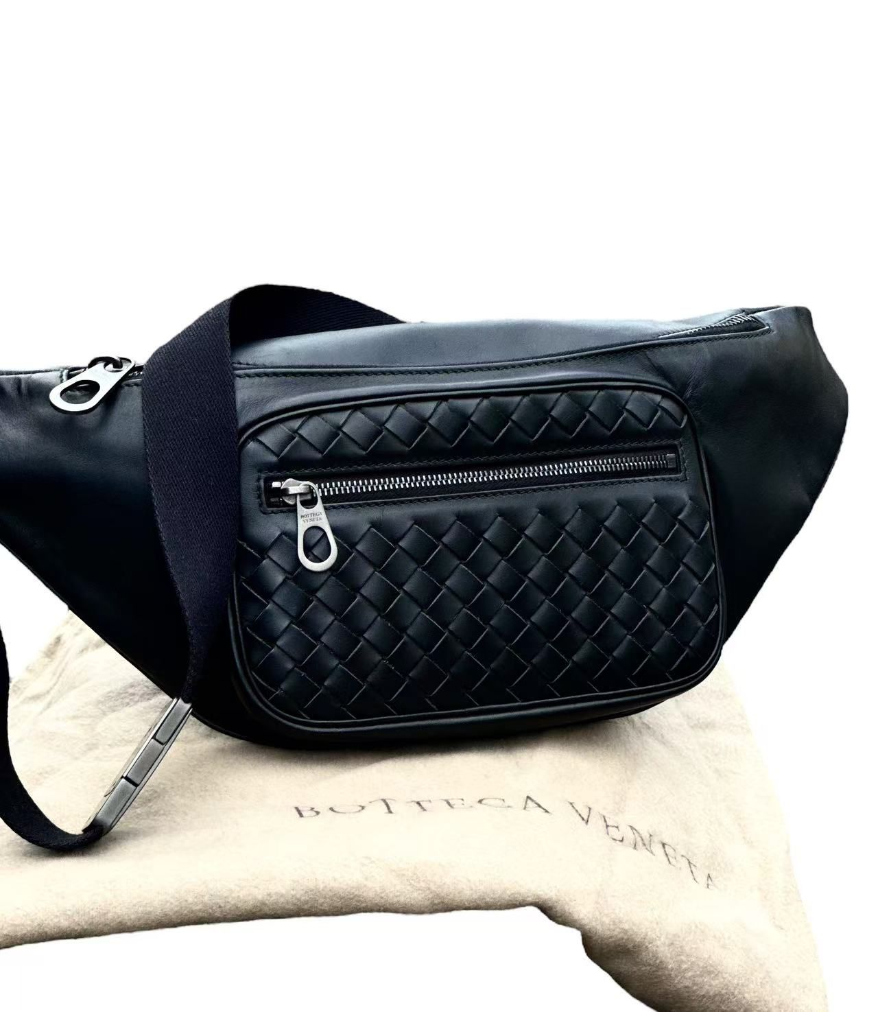 BOTTEGA VENETA ウエストポーチ イントレチャート ボディバッグ