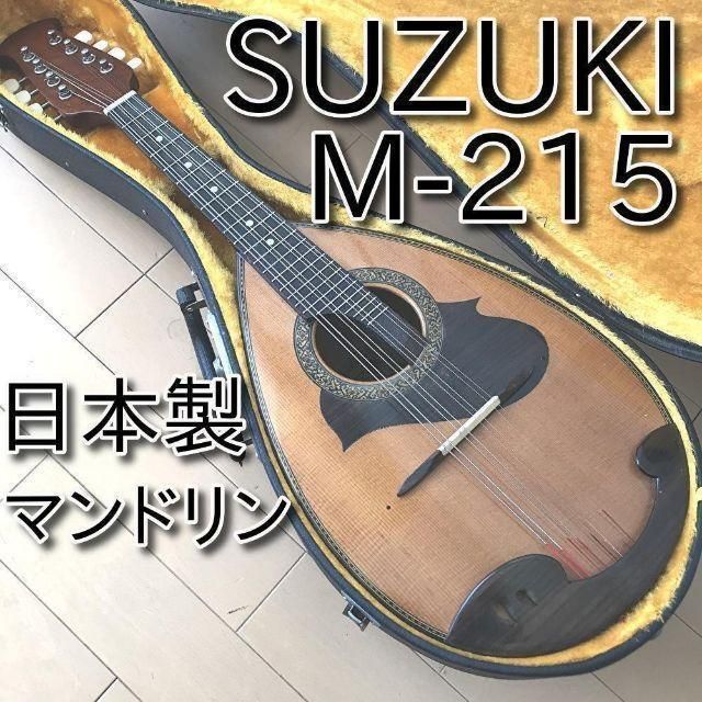 SUZUKI VIOLIN マンドリン モデルNo.M-215 ハードケース付 - 弦楽器