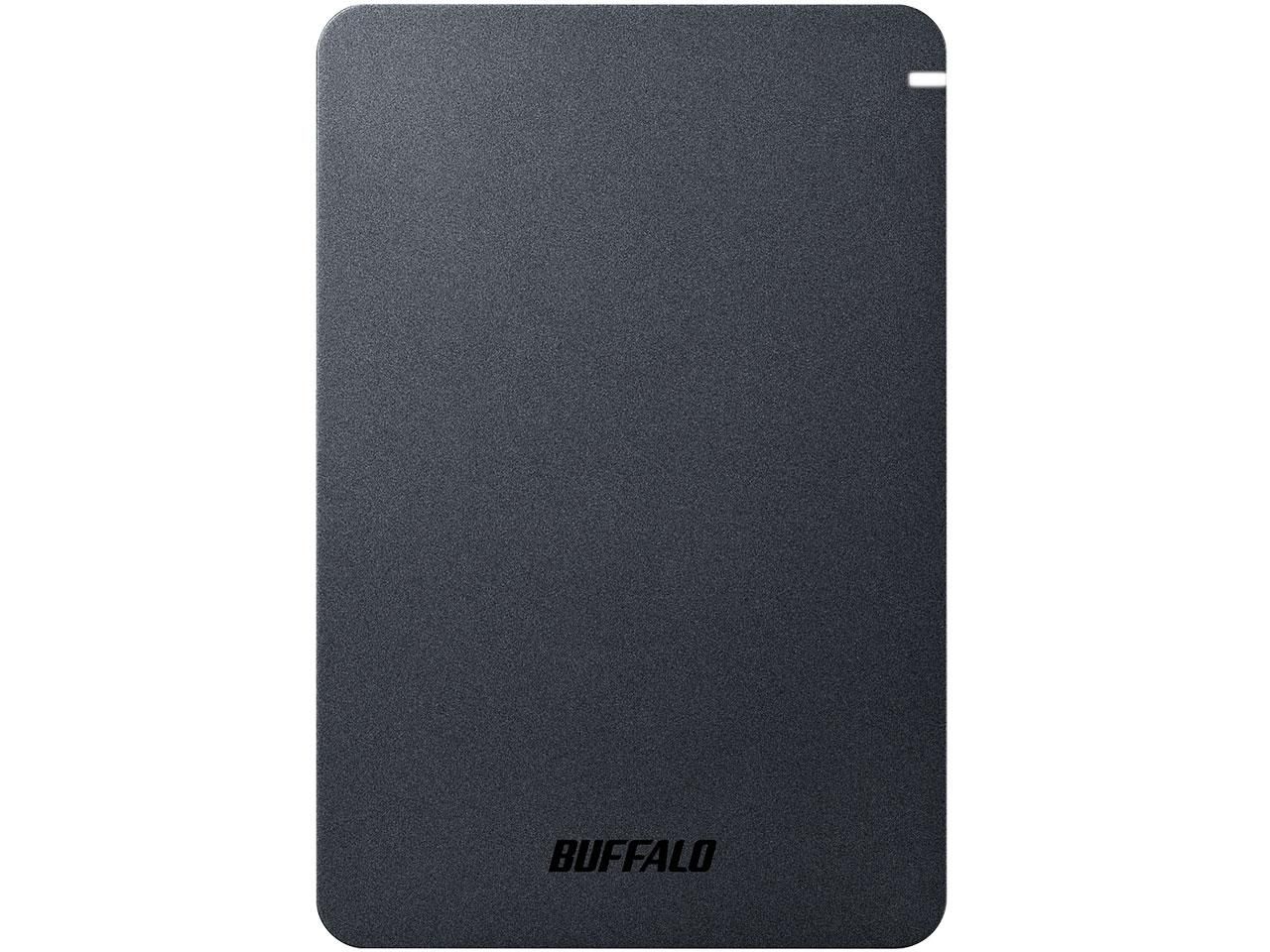 【新品・5営業日で発送】BUFFALO バッファロー USB3.1(Gen.1)対応 耐衝撃ポータブルHDD 4TB ブラック(HD-PGF4.0U3-GBKA)