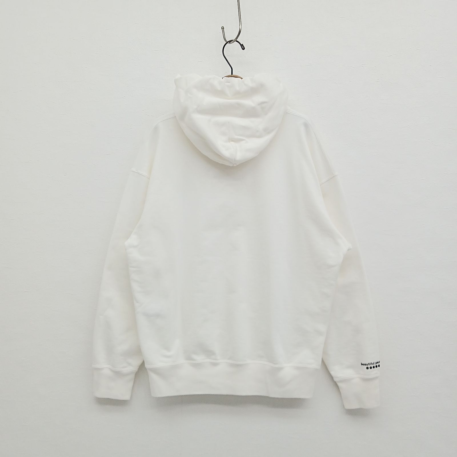 ビューティフルピープル beautiful people ノースリーブパーカー ホワイト サイズ：38 beautiful people feels ビューティフルピープル Cozy hoodie