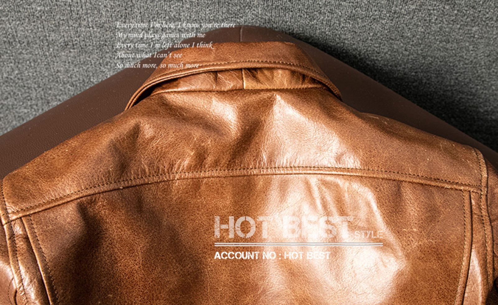 上質革ジャン メンズ カウハイド 復刻40年代 アビエイタースタイル